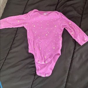 12-18mon. Girl long sleeve bodysuit